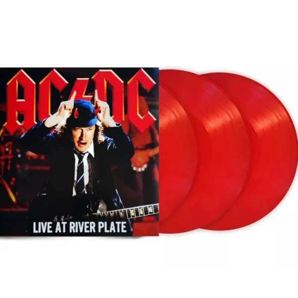 ac dc live at river plate red vinyl 3lp