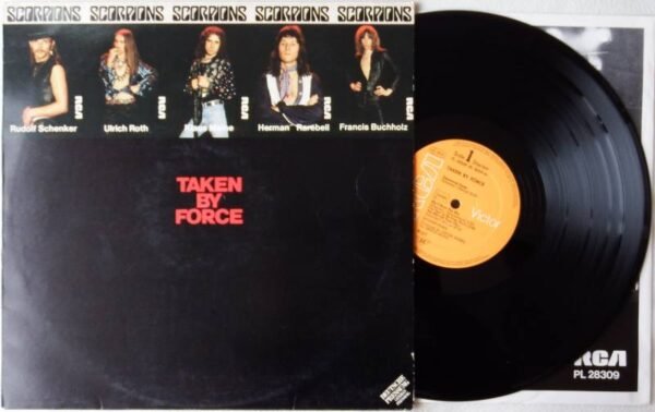 Scorpions Taken By Force Vinyl Record