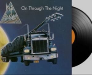 Def Leppard On Through The Night Vinyl Record