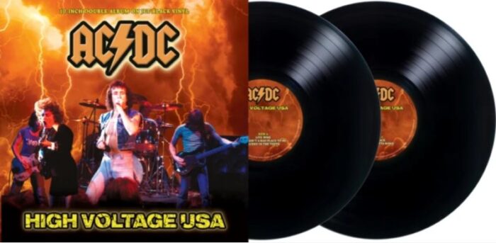 AC/DC – High Voltage USA (Jet Black Vinyl) Vinyl Record - Vinyl Record ...
