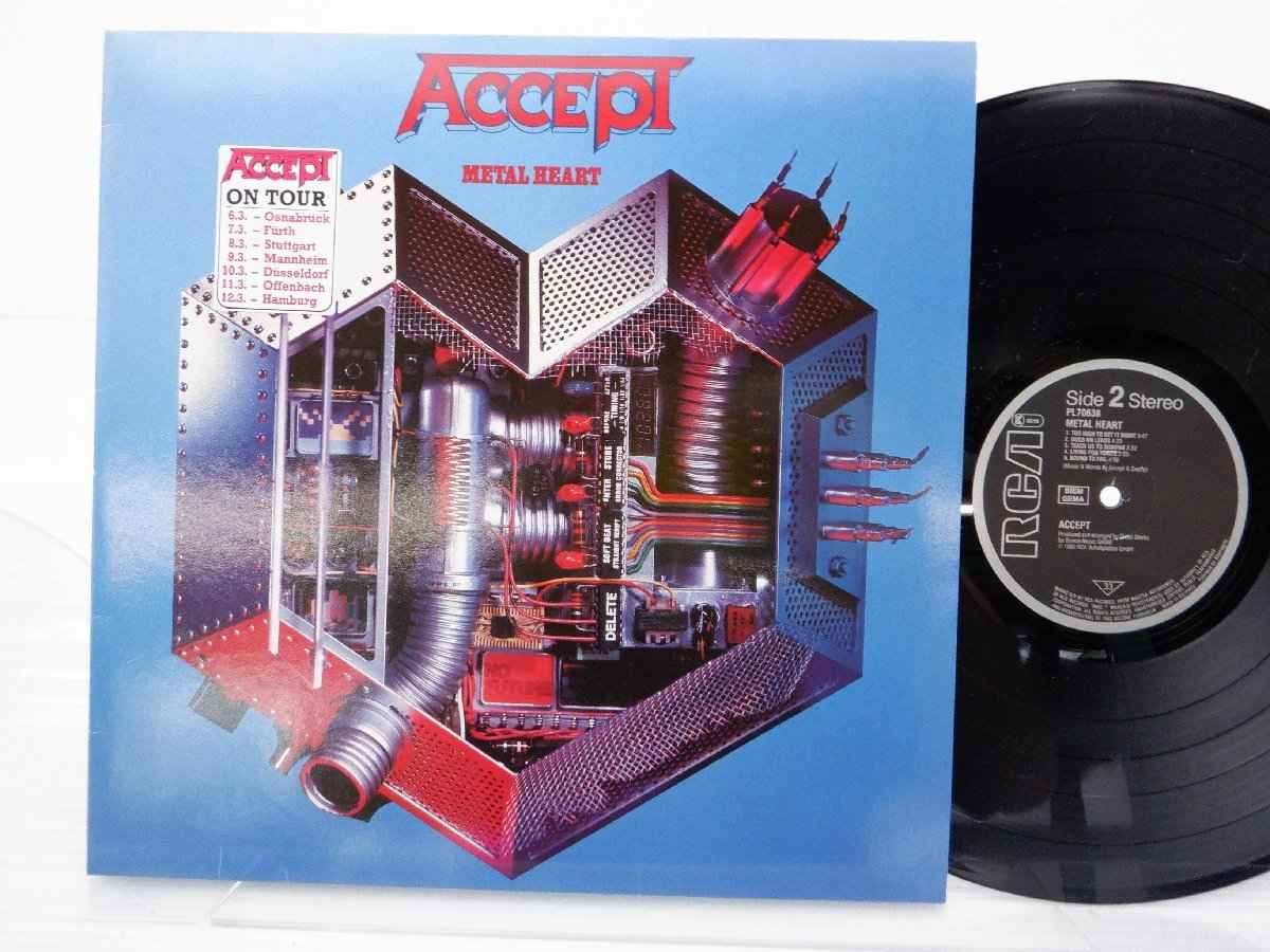 Accept – Metal Heart (1LP/Black) Vinyl Record - Vinyl Record Vault