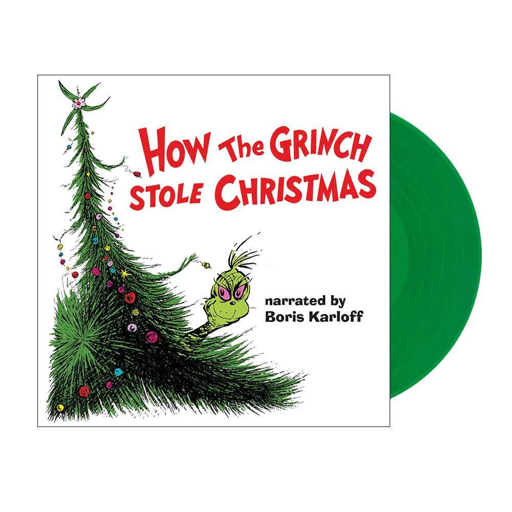 BORIS KARLOFF HOW THE GRINCH STOLE CHRISTMAS Vinyl Record Vinyl