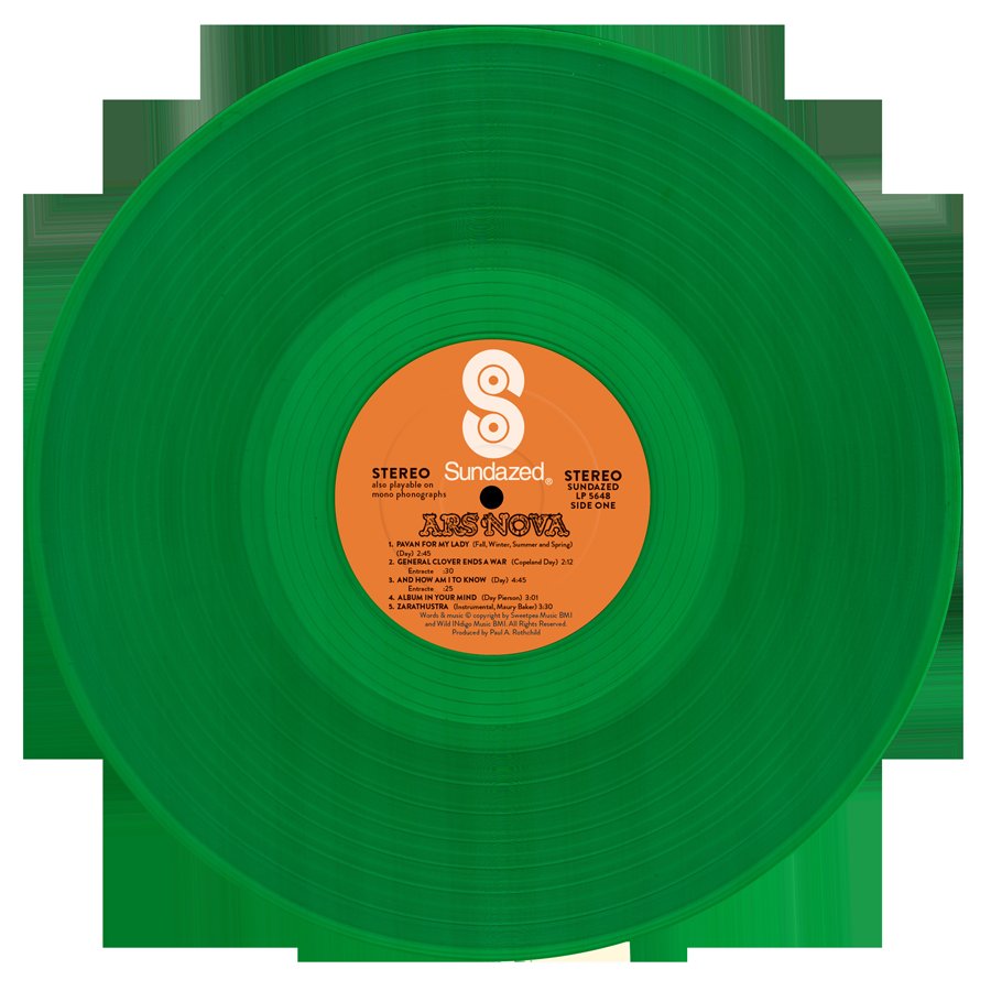 ARS NOVA - Ars Nova (Green Vinyl) Vinyl Record