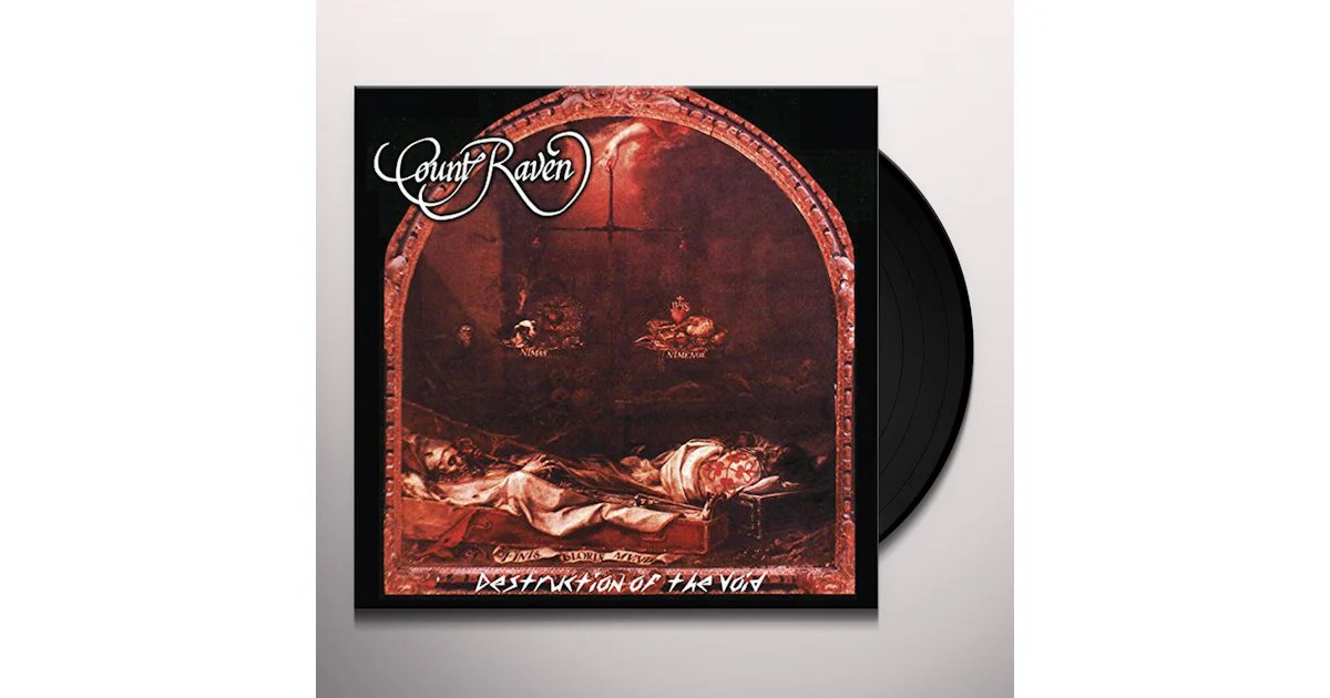 COUNT RAVEN - Destruction Of The Void (Limited Edition) Vinyl Record