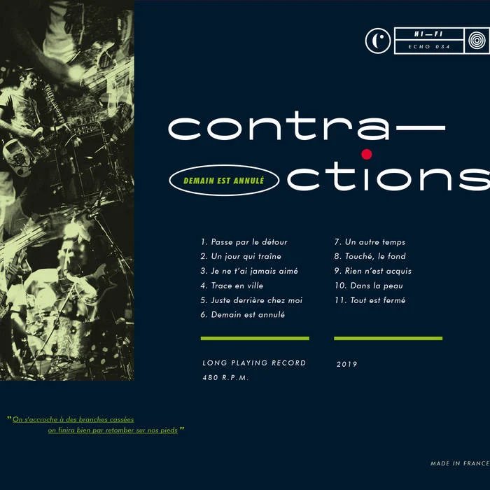 CONTRACTIONS - DEMAIN EST ANNUL?â Vinyl Record
