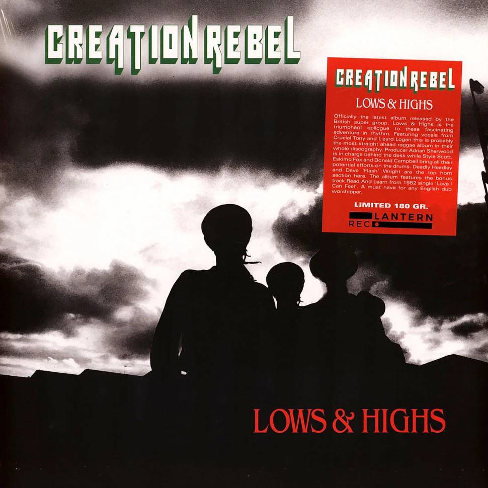 CREATION REBEL - Lows & Highs Vinyl Record