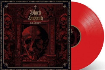 11-5.jpg BLACK SABBATH - On Air 1970 (Red Vinyl) Vinyl Record - Image 1