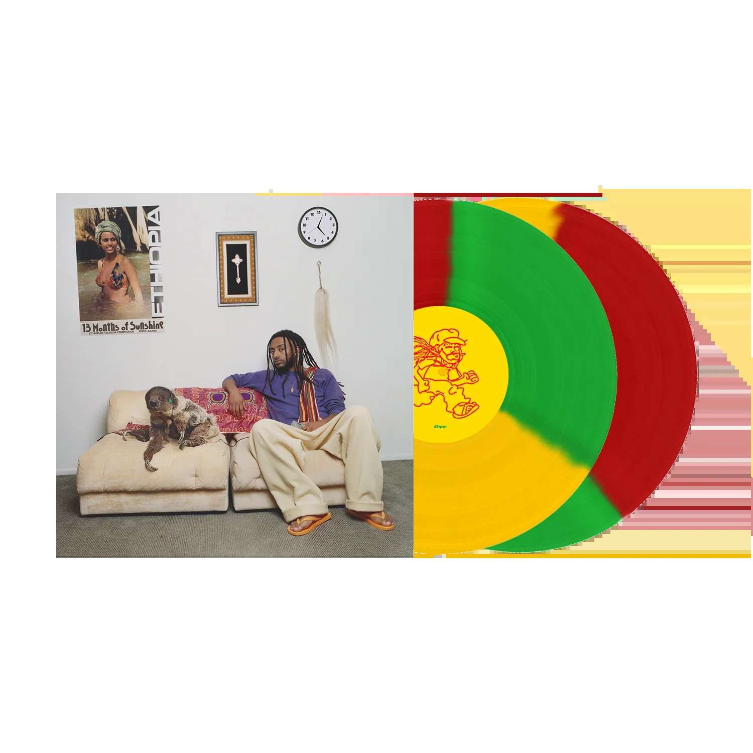 13MOSLPC1.jpg AMIN?? - 13 MONTHS OF SUNSHINE Vinyl Record - Image 1