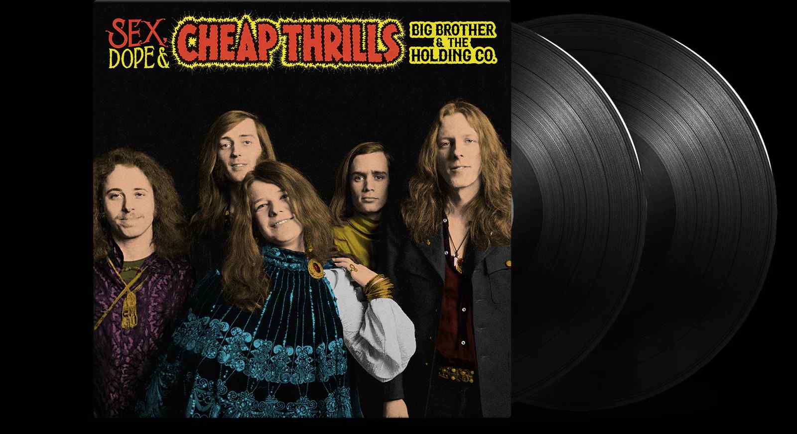 19075863531.jpg Big Brother & The Holding Company, Janis Joplin - Sex, Dope & Cheap Thrills Vinyl Record - Image 1