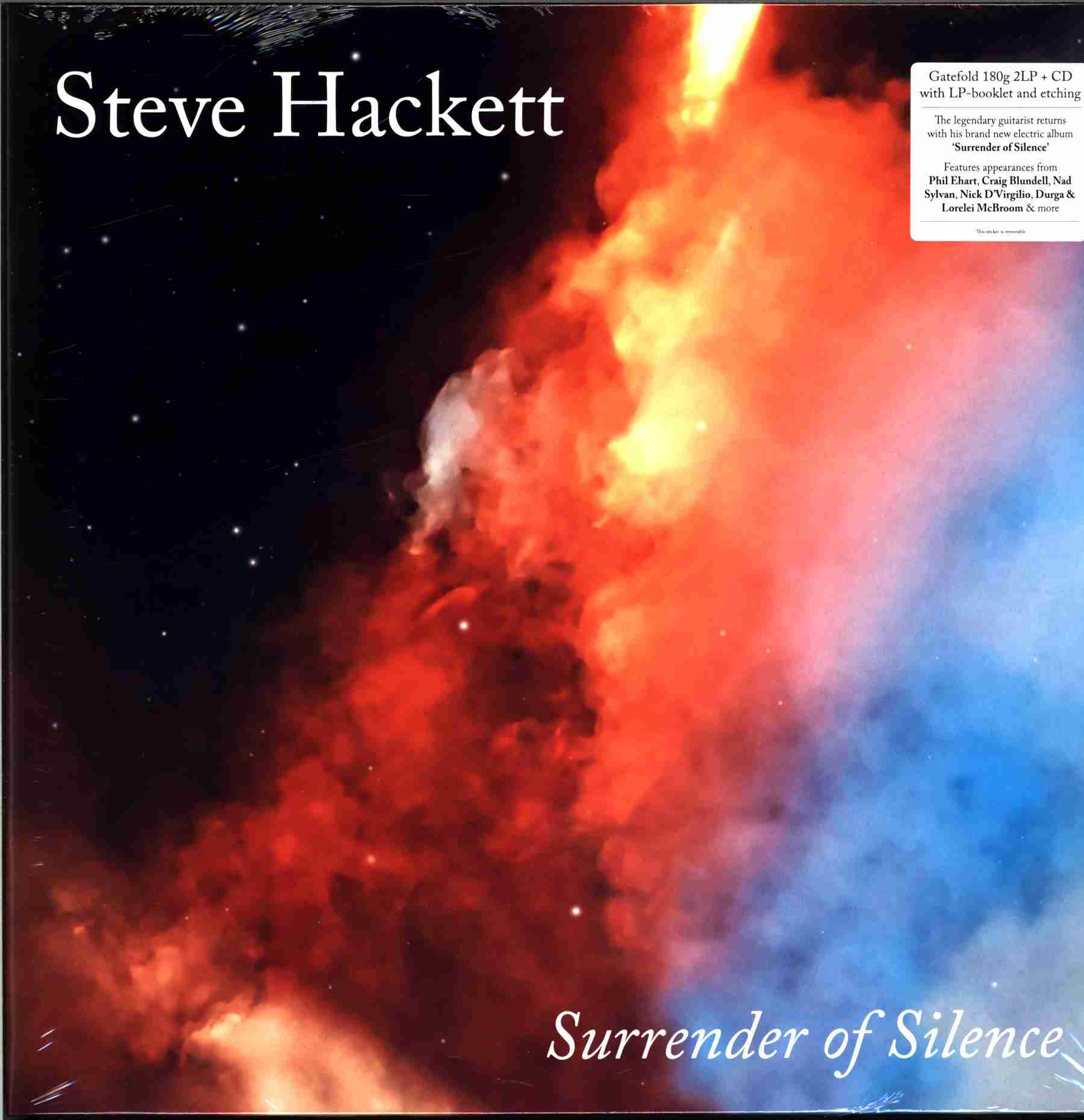 19439875081.jpg Steve Hackett - Surrender of Silence Vinyl Record - Image 1