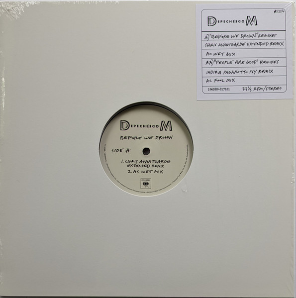 19658848171.jpg Depeche Mode - Before We Drown / People Are Good (Remixes) - Image 1