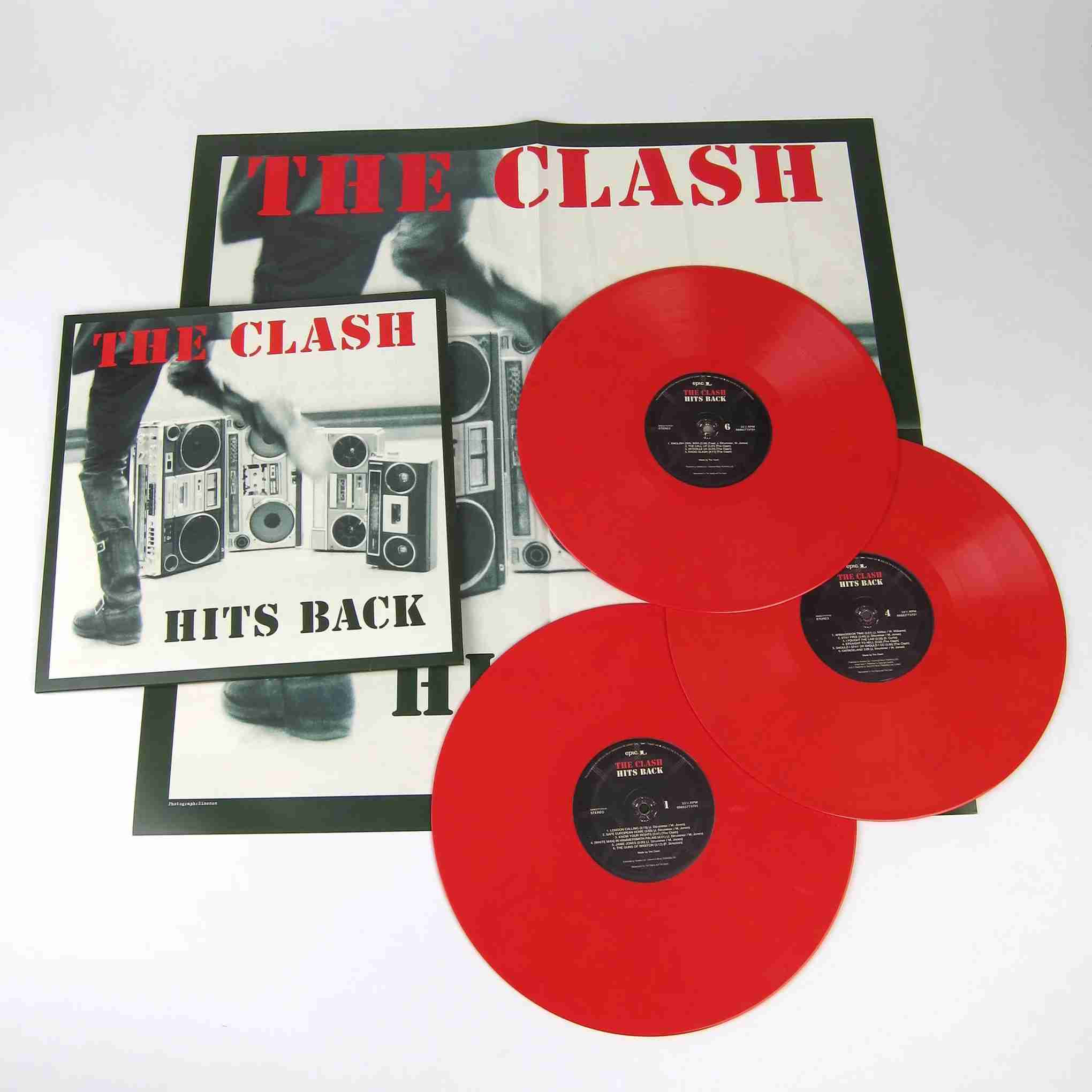 19802947061.jpg The Clash - HITS BACK Vinyl Record - Image 1