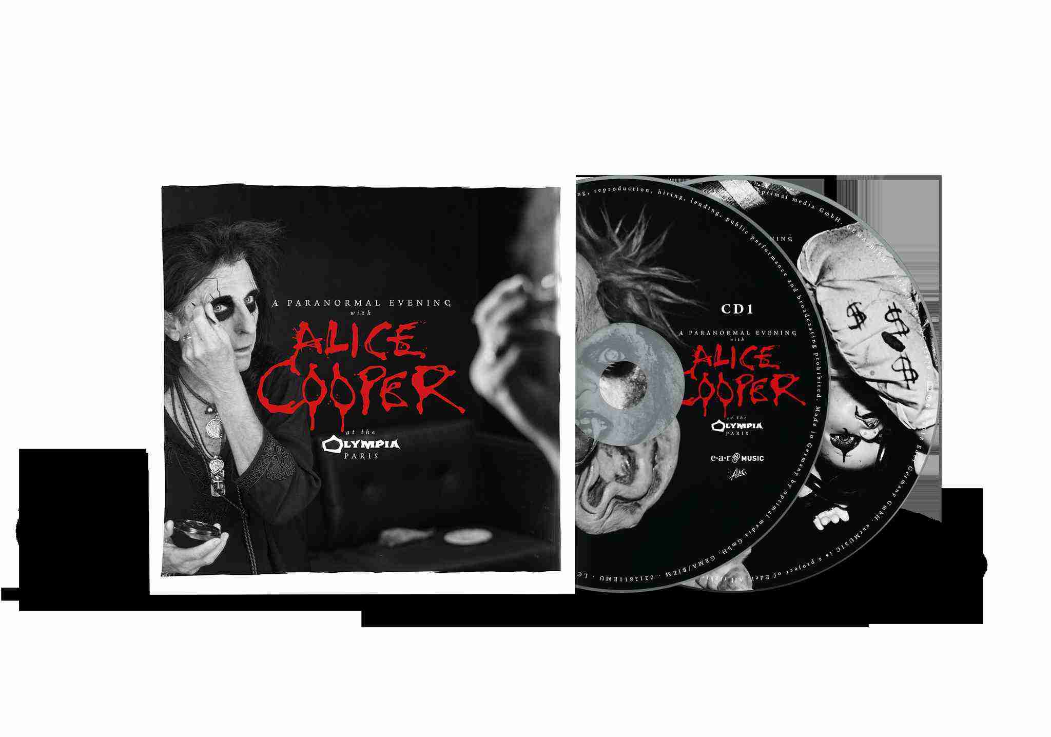 218143EMU.jpg Alice Cooper - A Paranormal Evening ¬ø At The Olympia Paris Vinyl Record - Image 1