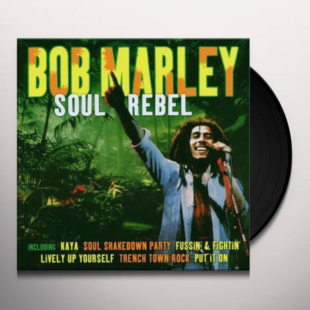 3347096.jpg BOB MARLEY - SOUL REBEL Vinyl Record - Image 1