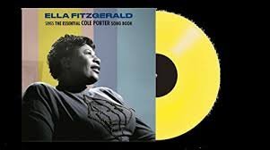 350236.jpg ELLA FITZGERALD - Sings The Essential Cole Porter Song Book (Solid Yellow Vinyl) Vinyl Record - Image 1