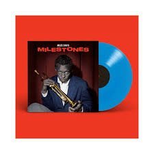 350245.jpg MILES DAVIS - Milestones (Blue Vinyl) Vinyl Record - Image 1