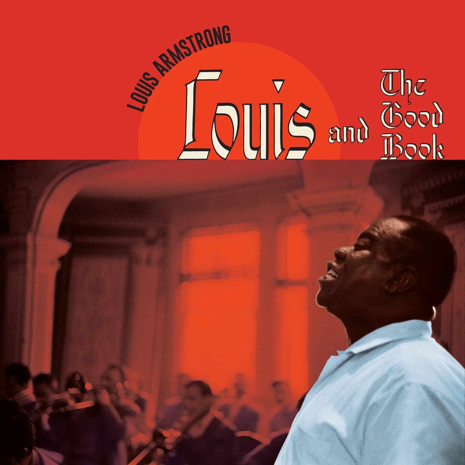 350247.jpg LOUIS ARMSTRONG - Louis And The Good Book (+1 Bonus Track) (Red Vinyl) Vinyl Record - Image 1