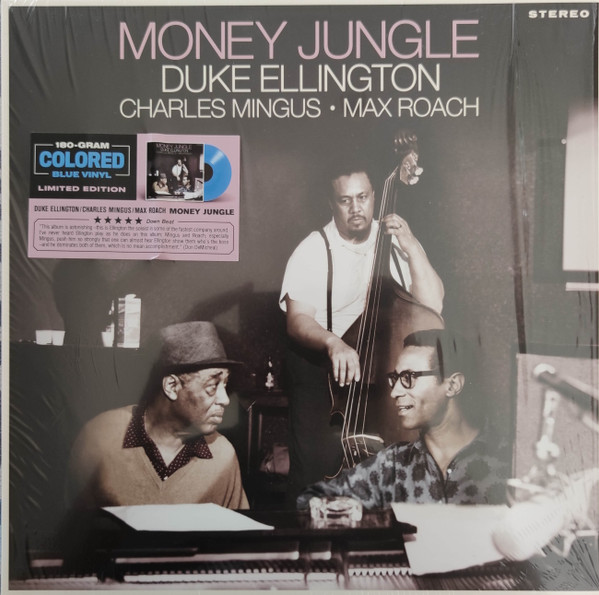 350262.jpg DUKE ELLINGTON / CHARLES MINGUS / MAX ROACH - Money Jungle (Limited Edition) (Blue Vinyl) - Image 1