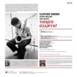 CLIFFORD BROWN - Three Giants! (Gatefold Packaging. Photographs By William Claxton) Vinyl Record