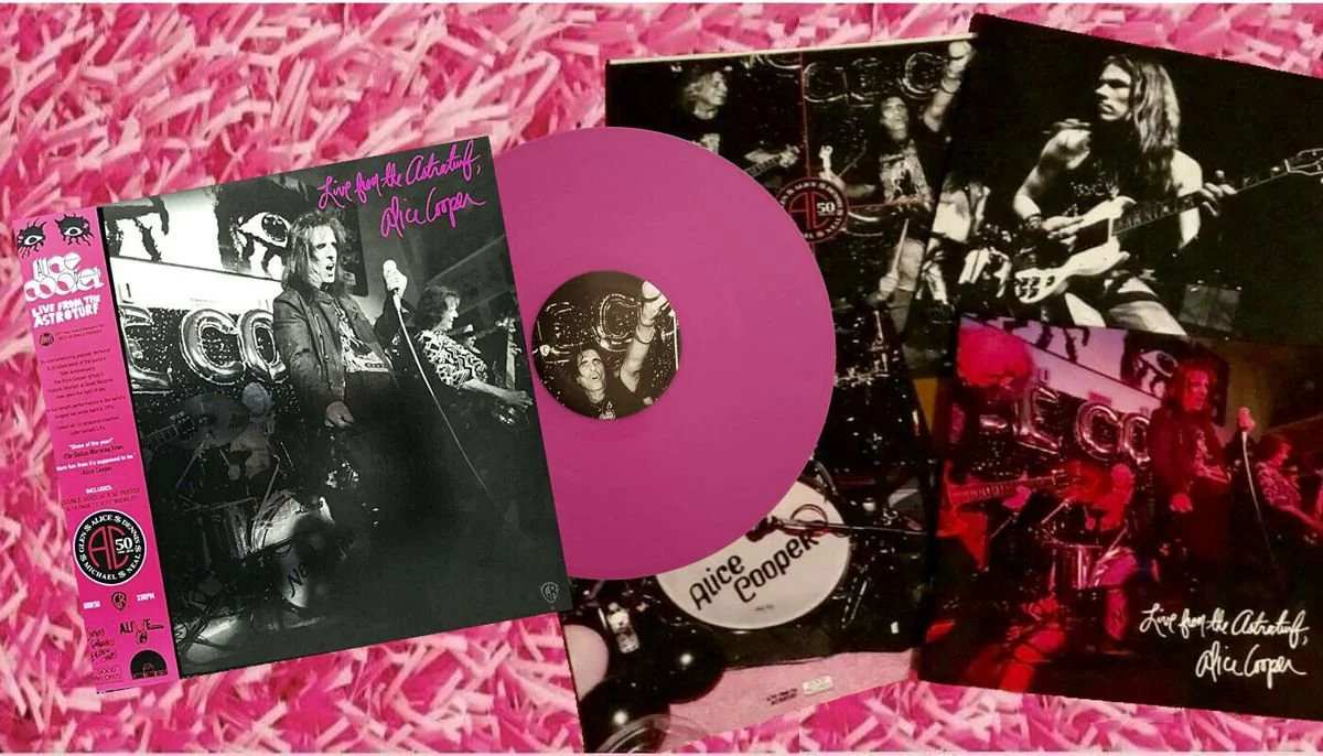 4029759178729.jpg ALICE COOPER - Live From The Astroturf (Glow-In-The-Dark Vinyl) Vinyl Record - Image 1