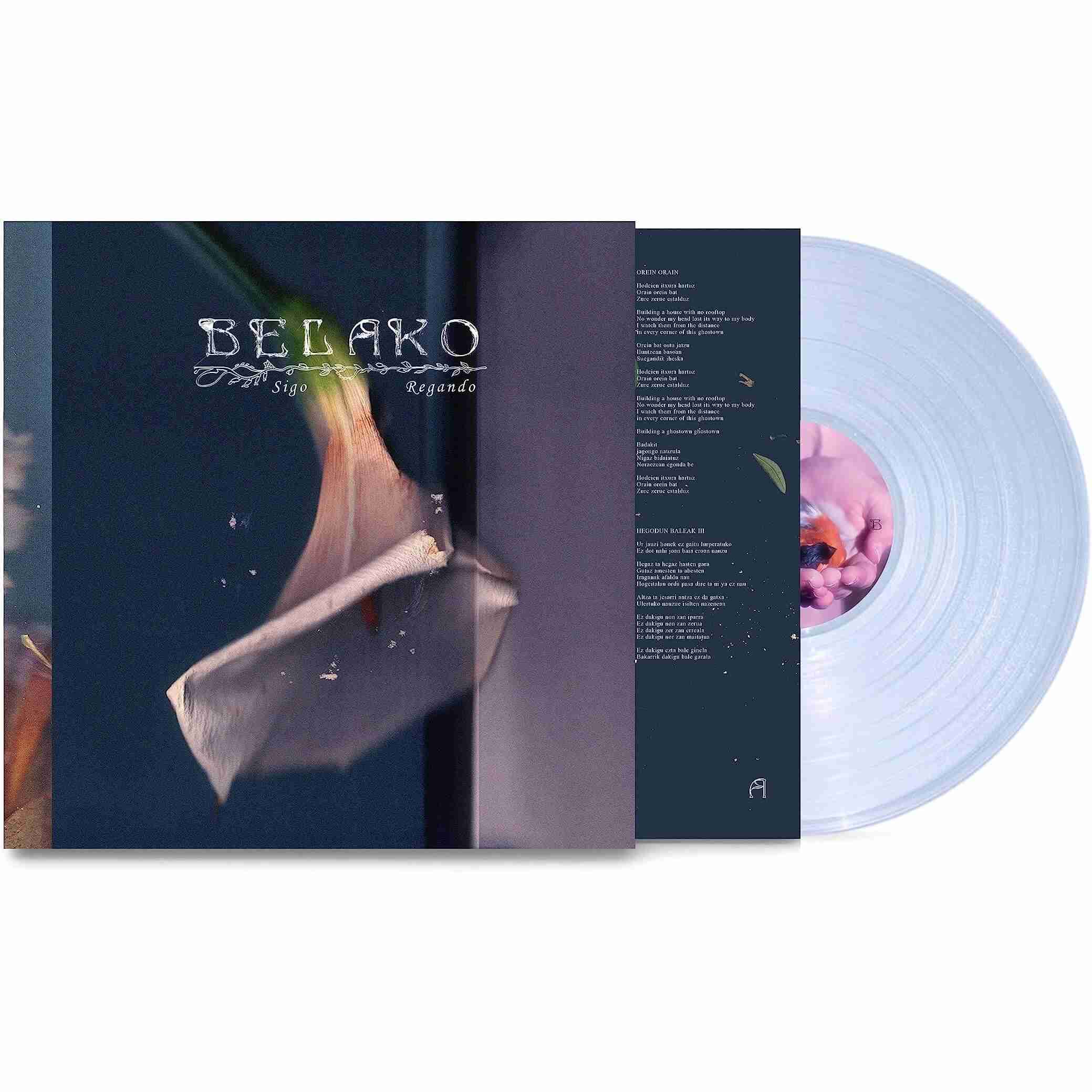 4050538932102.jpg BELAKO - Sigo Regando (Limited Edition) (Transparent Vinyl) Vinyl Record - Image 1