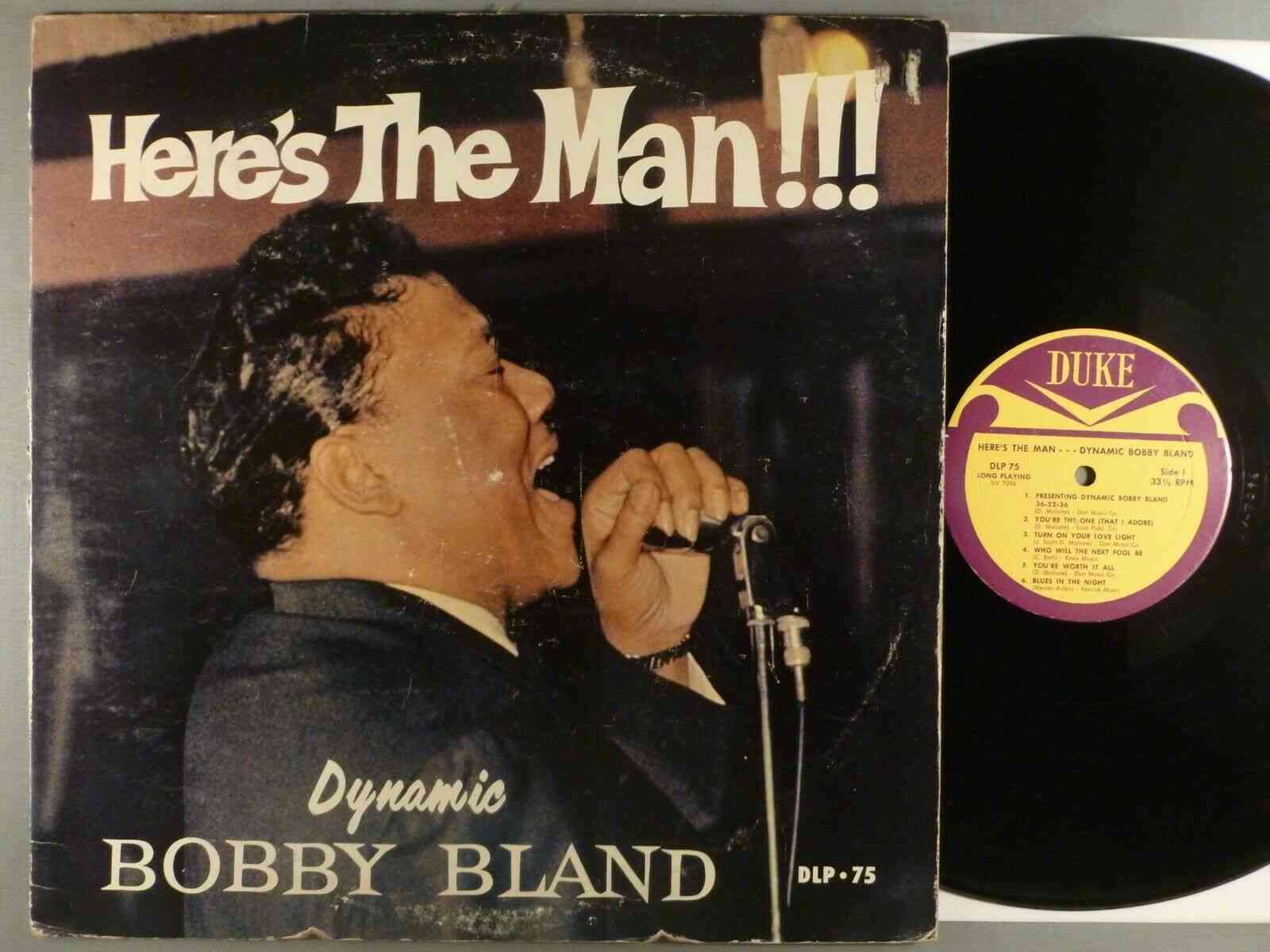 408718.jpg BOBBY BLAND - Heres The Man... Dynamic Bobby Bland Vinyl Record - Image 1