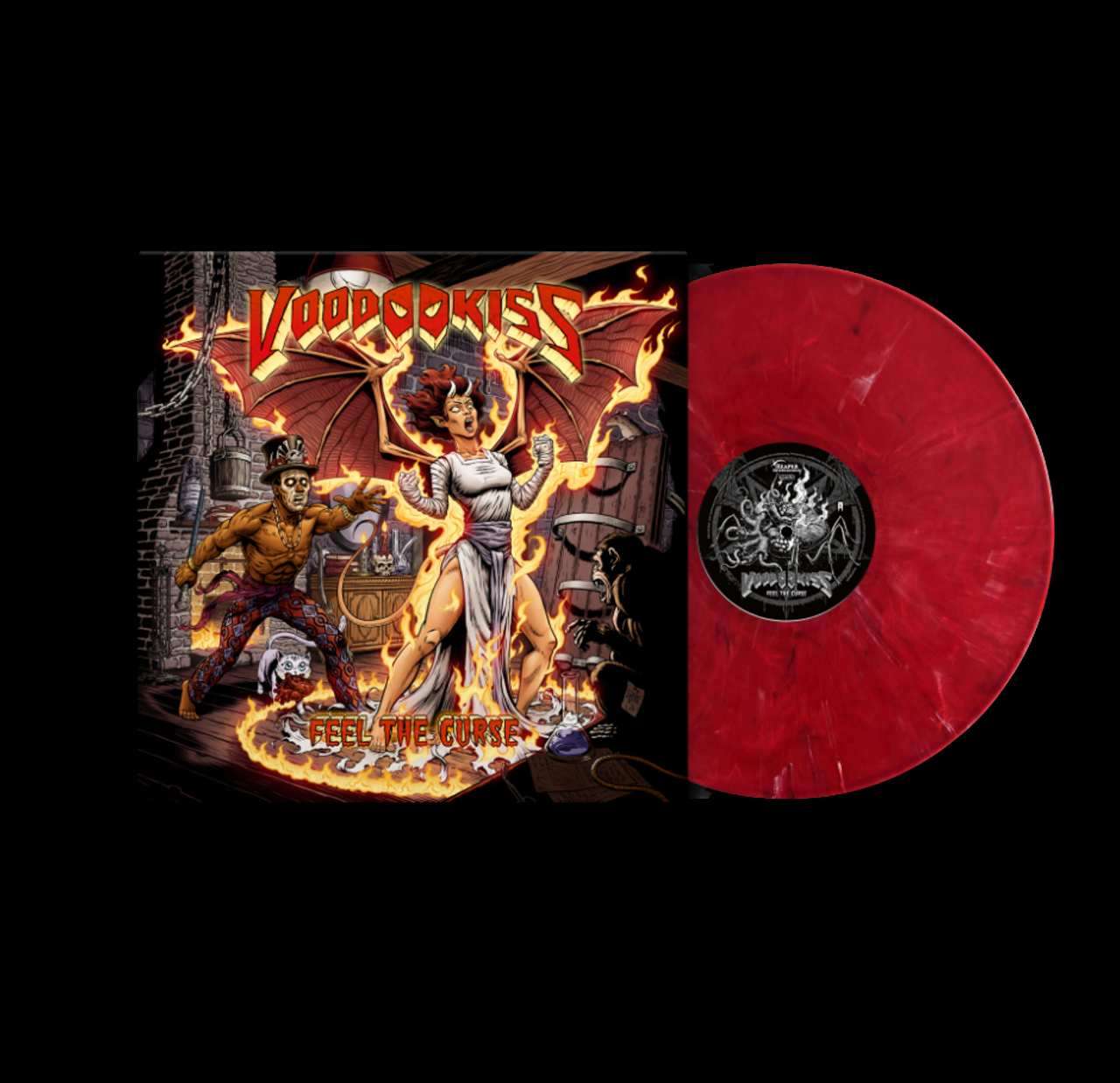 4255698500615.jpg Voodoo Kiss - Feel The Curse Vinyl Record - Image 1