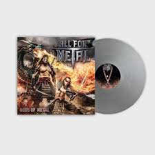 4262464730770.jpg ALL FOR METAL - Gods Of Metal (Year Of The Dragon) (Silver Vinyl) Vinyl Record - Image 1