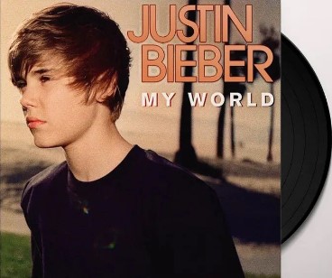4769586.jpg JUSTIN BIEBER - My World Vinyl Record - Image 1