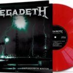 MEGADETH UNPLUGGED IN BOSTON Red Vinyl Record