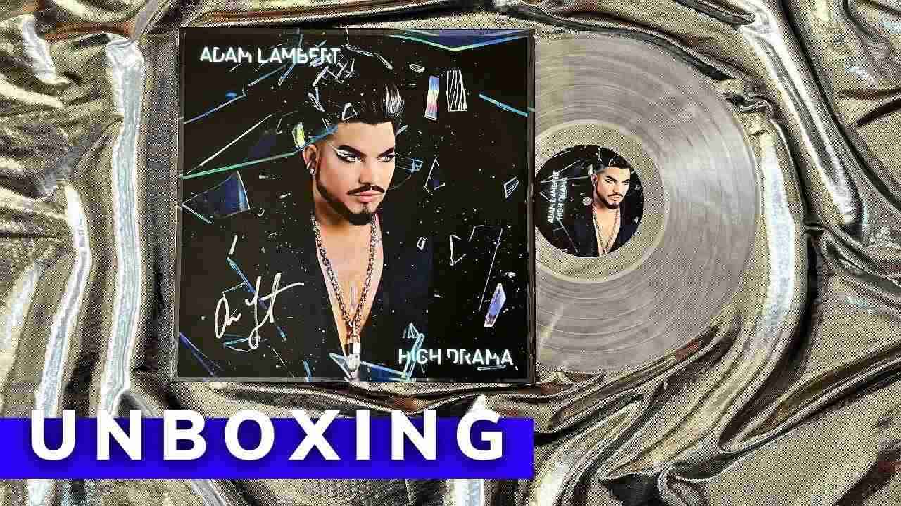 5054197308611.jpg Adam Lambert - High Drama Vinyl Record - Image 1