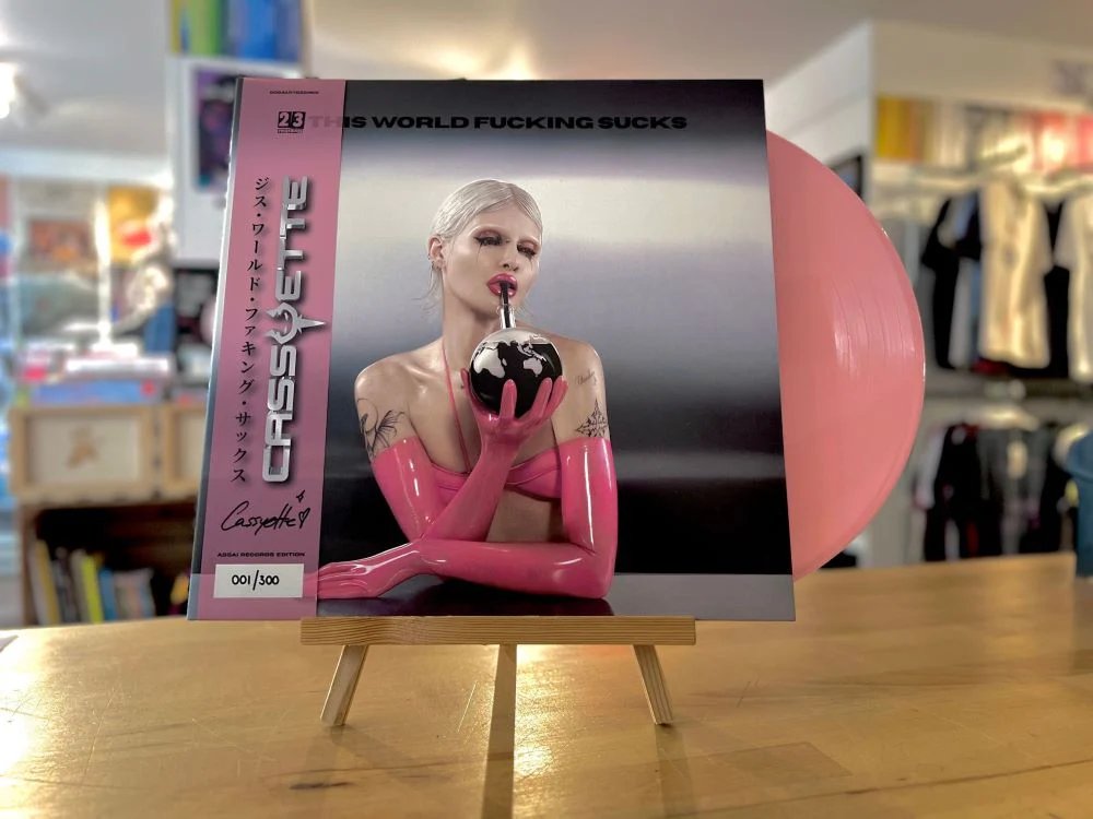 5054197825965.jpg Cassyette - This World Fucking Sucks Vinyl Record - Image 1