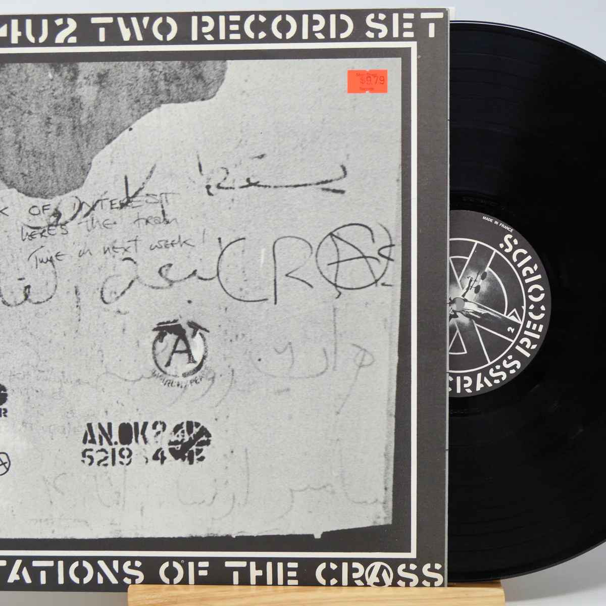 521984R.jpg CRASS - STATIONS OF THE CRASS Vinyl Record - Image 1