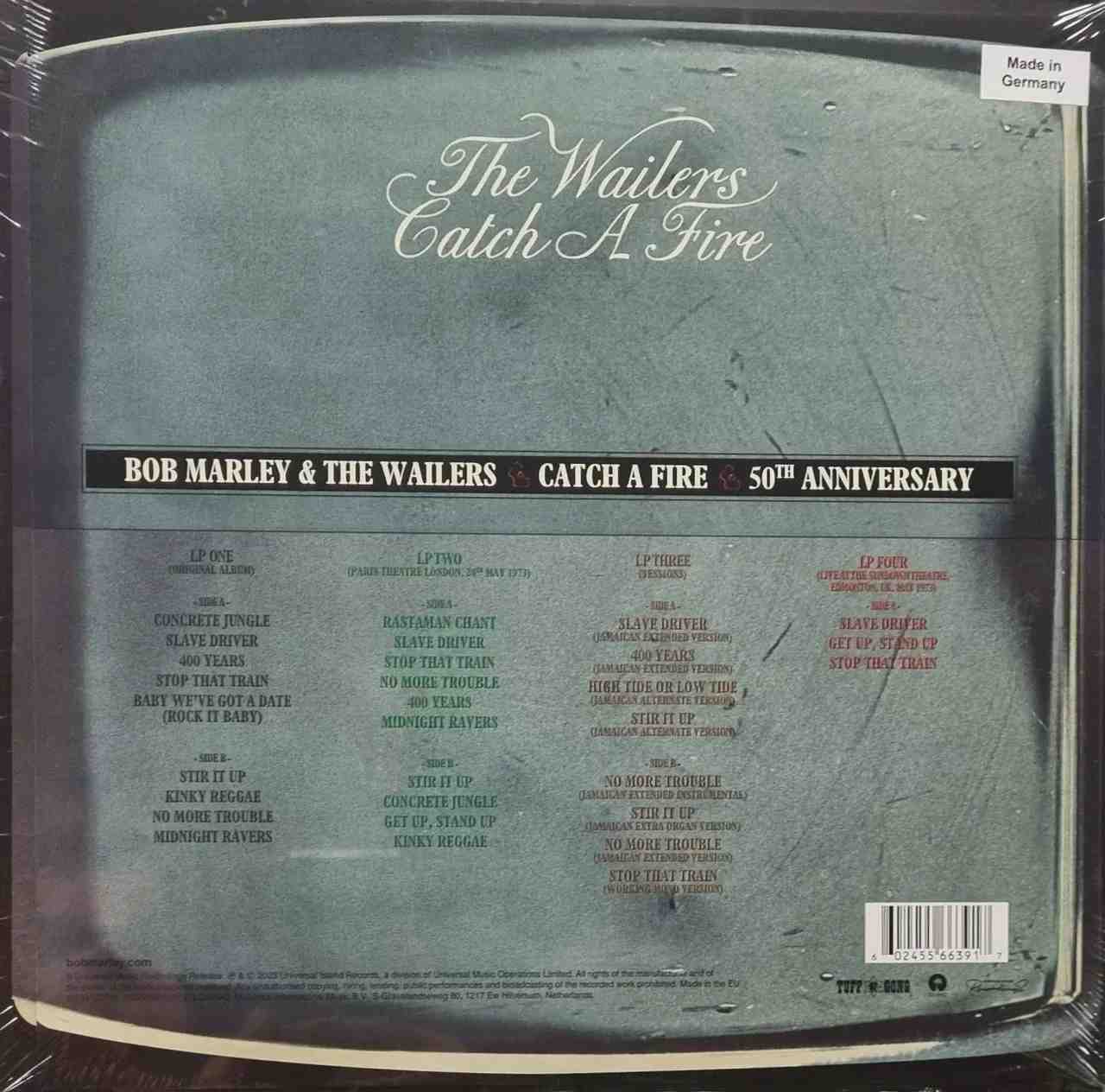 5360068.jpg Bob Marley & The Wailers - Catch A Fire Vinyl Record - Image 1