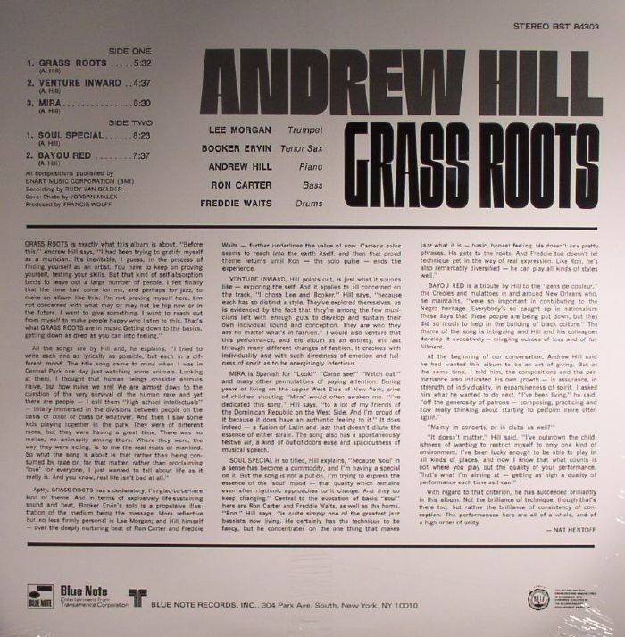 5518769.jpg Andrew Hill - Grass Roots Vinyl Record - Image 1