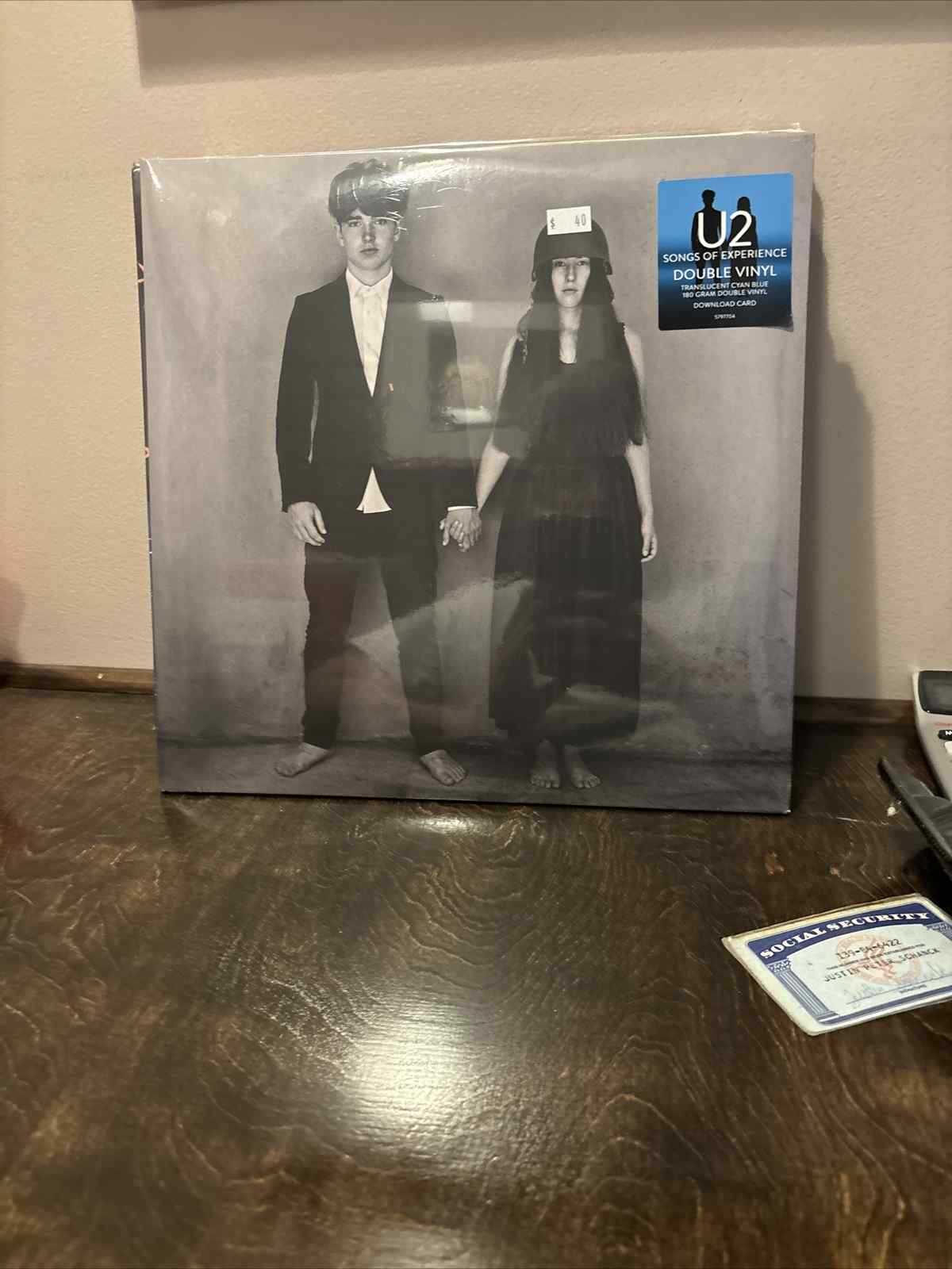 5797704.jpg U2 - Songs Of Experience (2LP/180g/MP3/Blue) Vinyl Record - Image 1