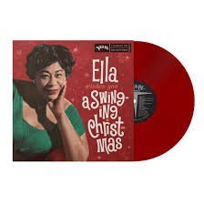 5831064.jpg ELLA FITZGERALD - Ella Wishes You A Swinging Christmas (Red Vinyl) Vinyl Record - Image 1