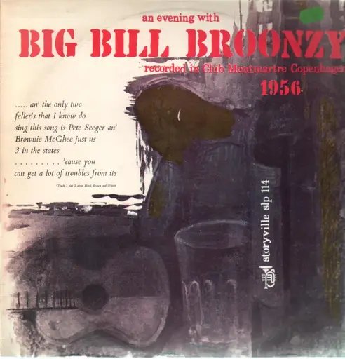 6017001.jpg BIG BILL BROOZY - AN EVENING WITH Vinyl Record - Image 1