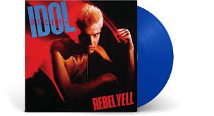 602475763765.jpg BILLY IDOL - Rebel Yell (Blue Vinyl) Vinyl Record - Image 1