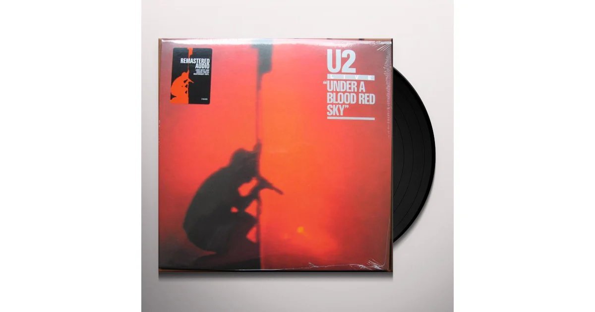 602517642850.jpg U2 - UNDER A BLOOD RED SKY Vinyl Record - Image 1