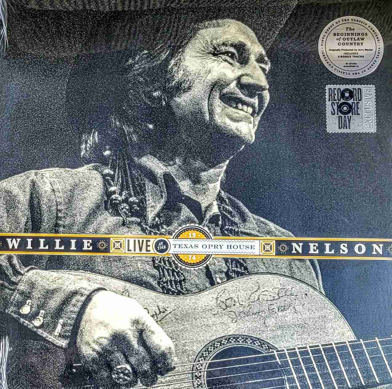 603497842131.jpg Willie Nelson - Live At The Texas Opry Vinyl Record - Image 1
