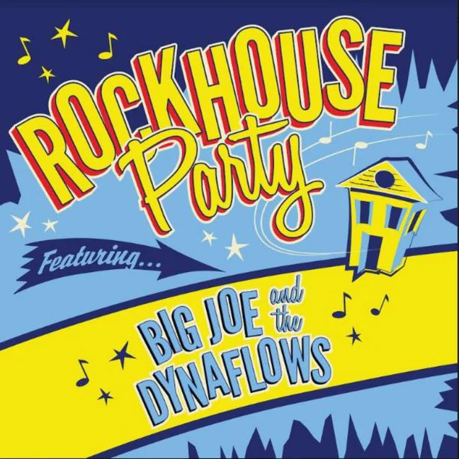 649435007415-1.jpg BIG JOE & THE DYNAFL - Rockhouse Party Vinyl Record - Image 1