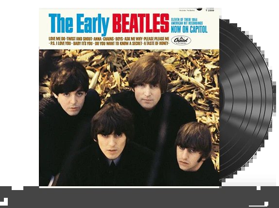 6801986.jpg Beatles - The Early Beatles(1LP/180G) Vinyl Record - Image 1