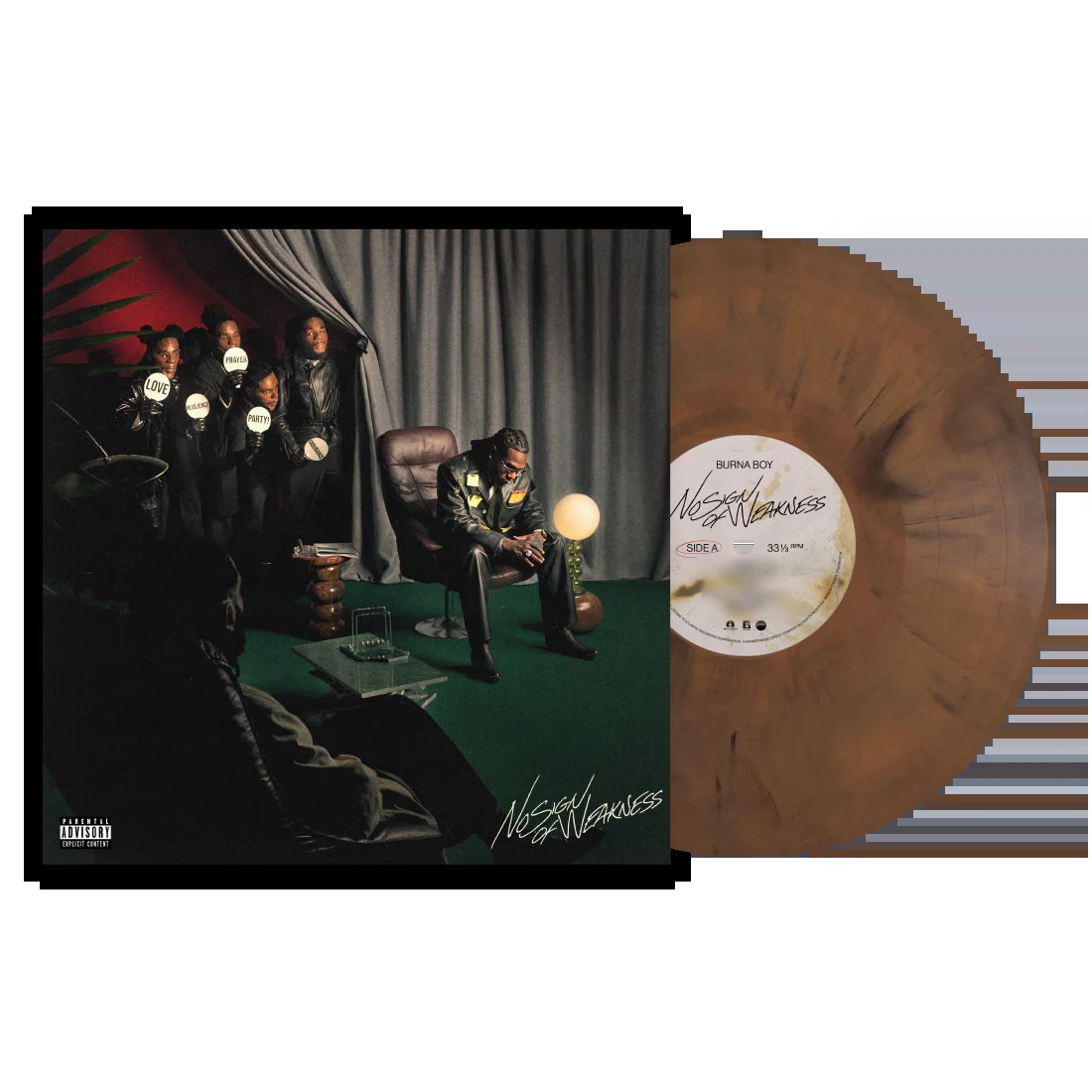 75678600715.jpg Burna Boy - No Sign of Weakness Vinyl Record - Image 1
