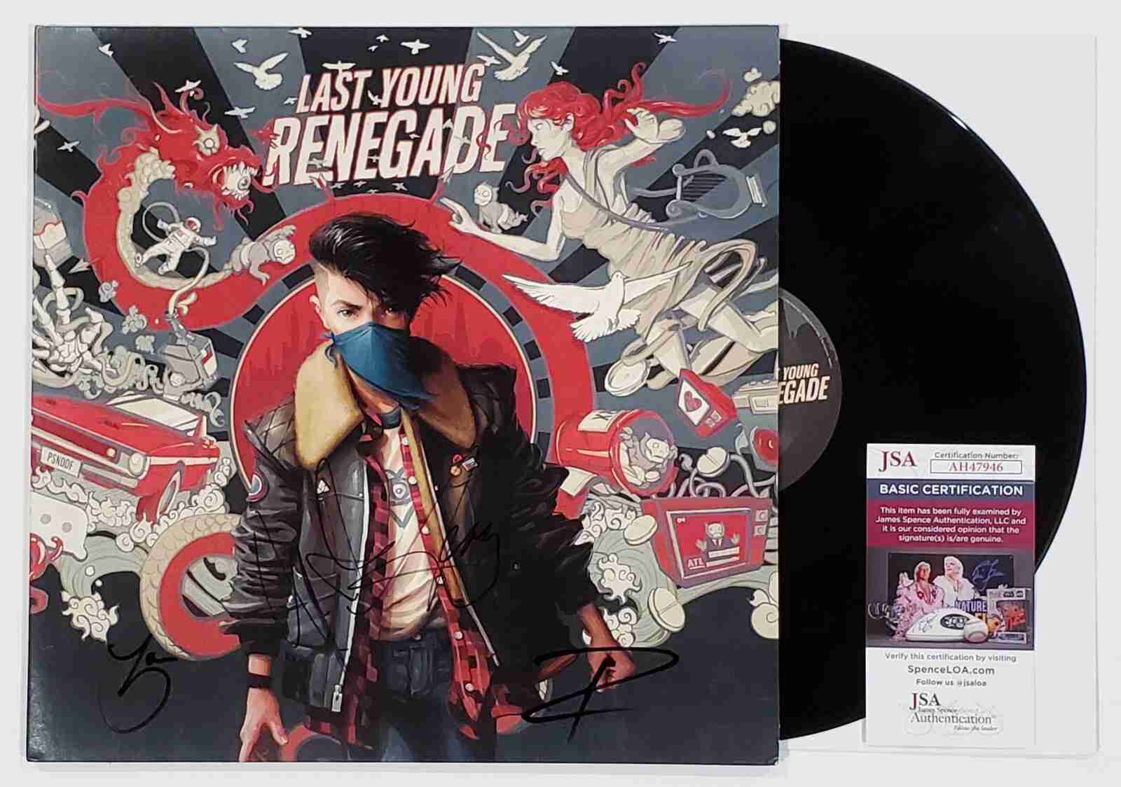 75678642418.jpg All Time Low - Last Young Renegade Vinyl Record - Image 1