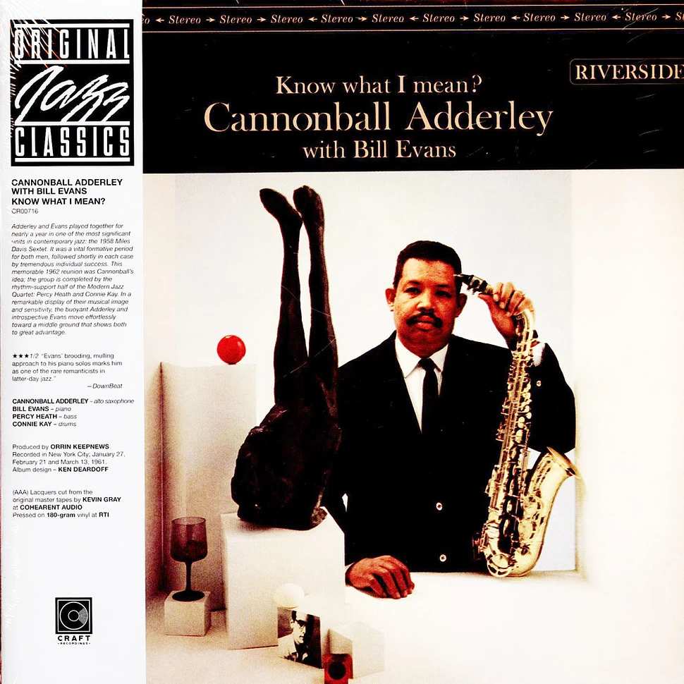 771733.jpg CANNONBALL ADDERLEY - Know What I Mean? Vinyl Record - Image 1