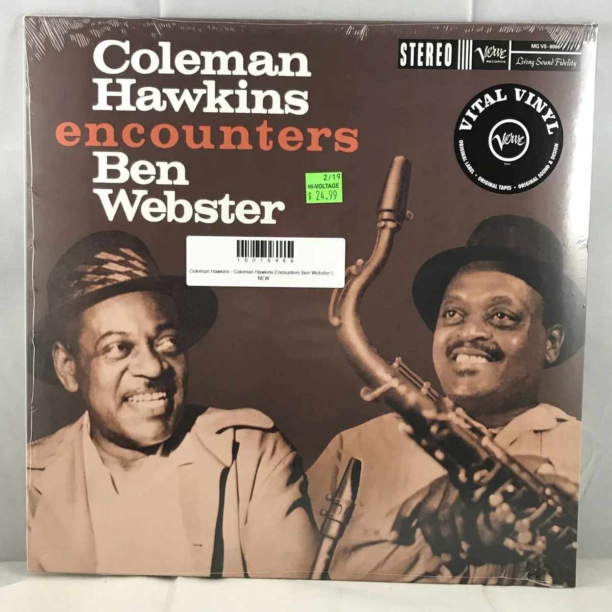 771764.jpg COLEMAN HAWKINS - Encounters Ben Webster Vinyl Record - Image 1