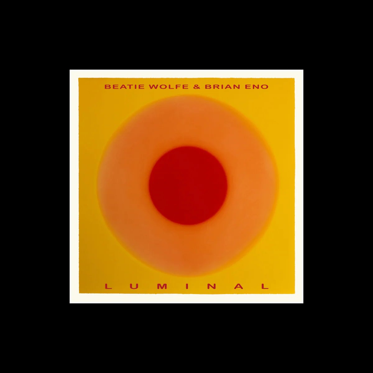 7808164.jpg Brian Eno Beatie Wolfe - Luminal Vinyl Record - Image 1