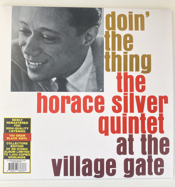 783876.jpg HORACE SILVER QUINTET - Doin The Thing At The Village Gate - Image 1