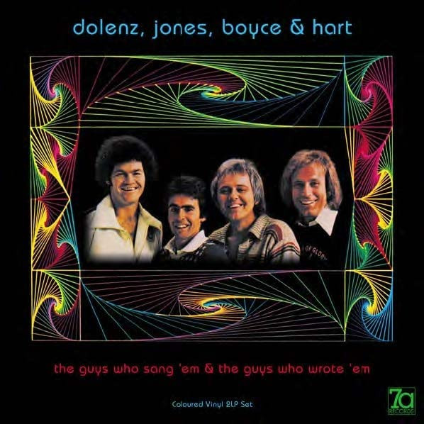 7A036LP.jpg DOLENZ / JONES / BOYCE / HART - Dolenz. Jones. Boyce & Hart (Green/Yellow/Black Quad Vinyl) - Image 1